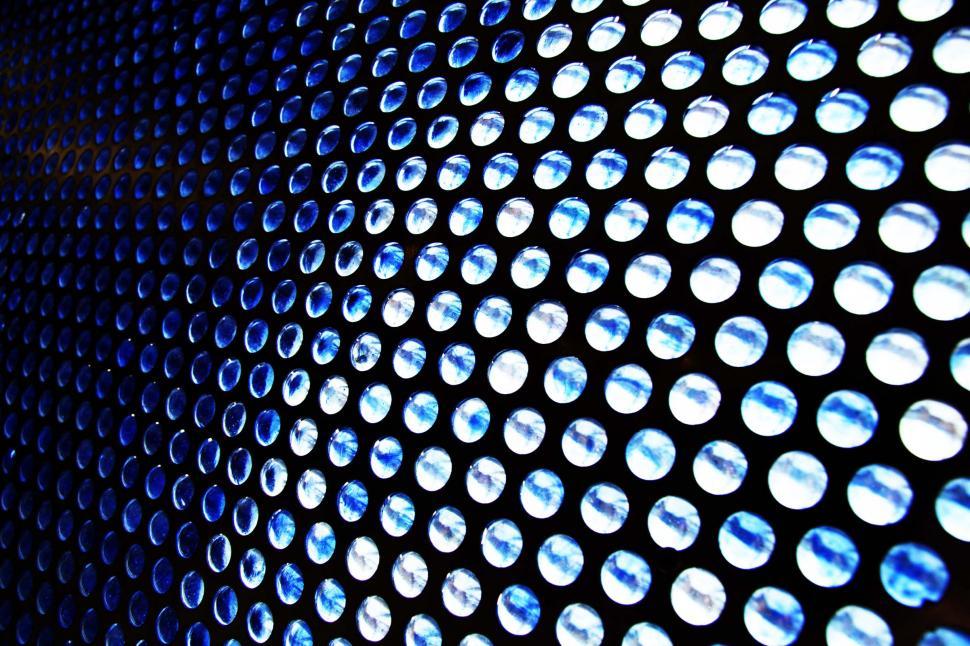 Free Image of Plane of Glass Spheres 