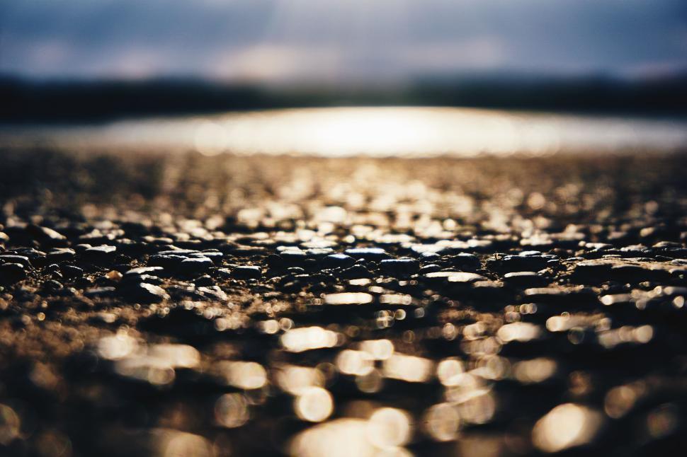 Free Image of A close up of a road 