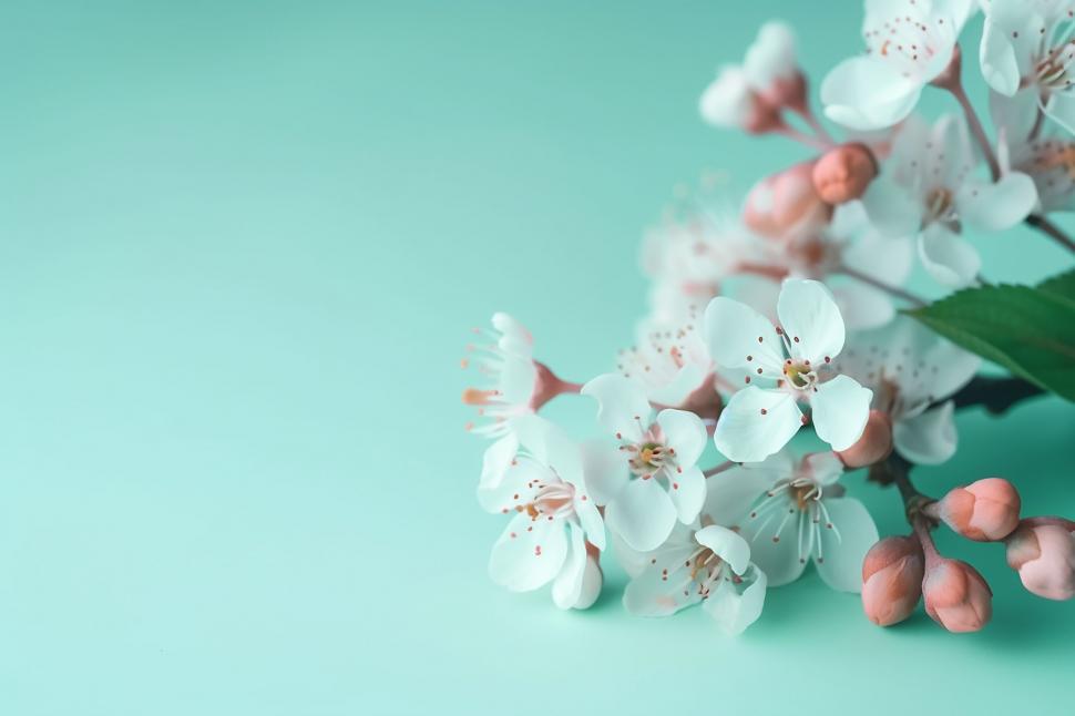 Free Image of A close up of flowers 