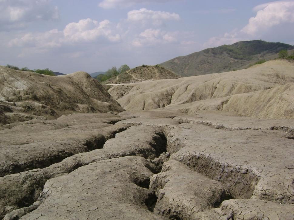 Free Image of Mud Volcanoes From Buzau, Romania 