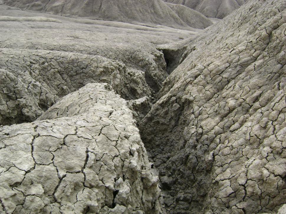 Free Image of Mud Volcanoes From Buzau, Romania 
