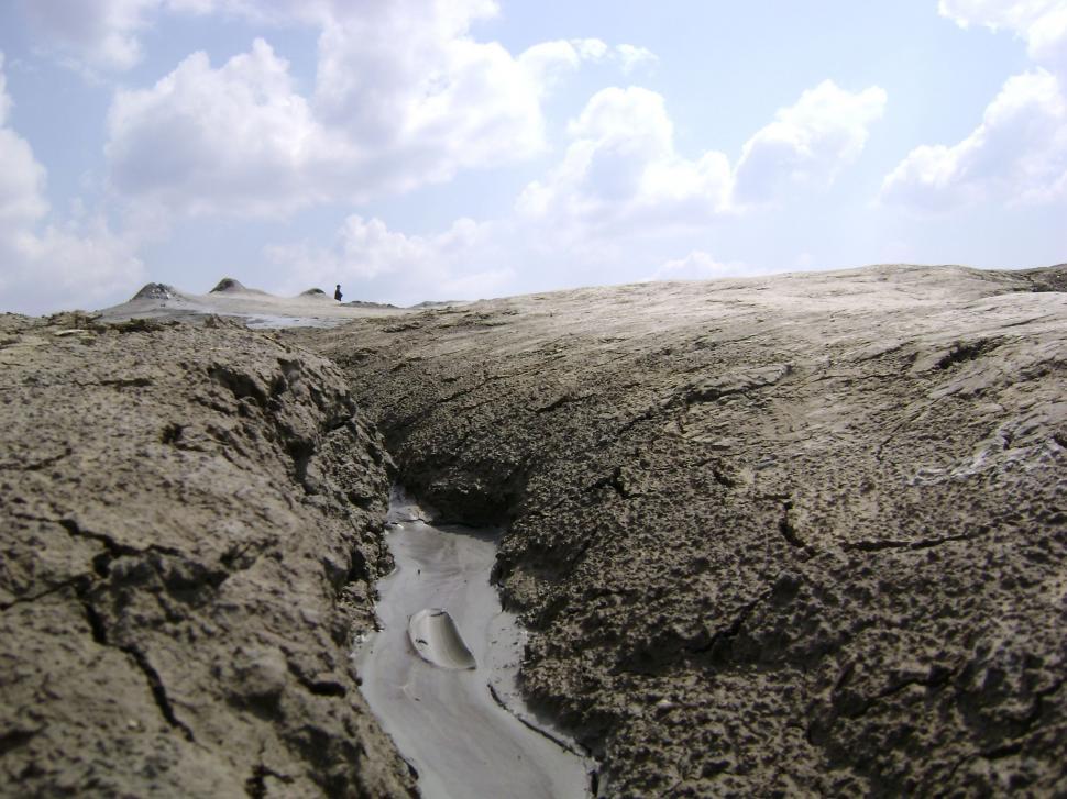Free Image of Mud Volcanoes From Buzau, Romania 