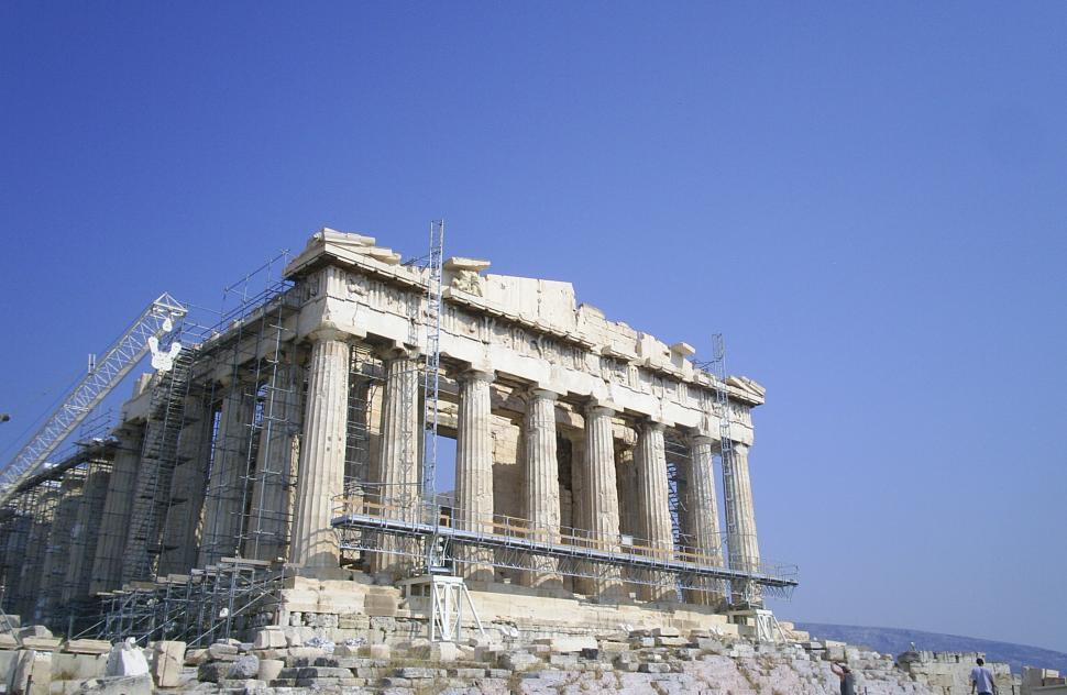 Free Image of Greek Temple Ruins 