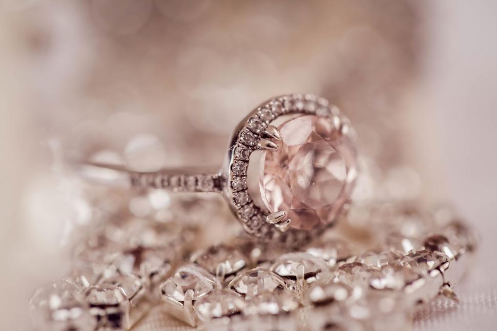 Free Image of A close up of a ring 