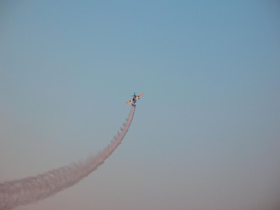 Free Image of Aerobatic team making loopings in the air 