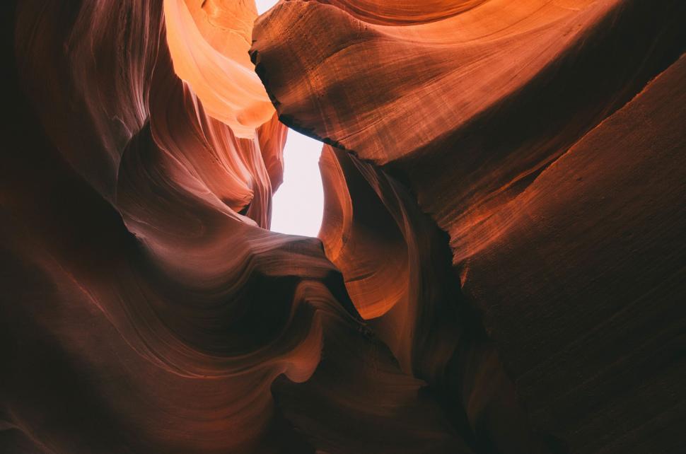 Free Image of A close up of a rock formation 