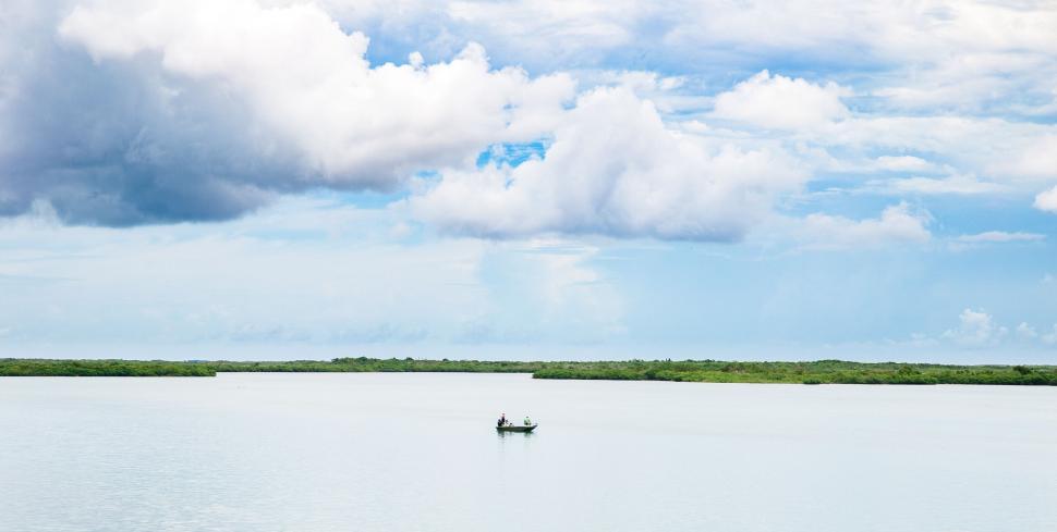 Free Image of A boat on the water 