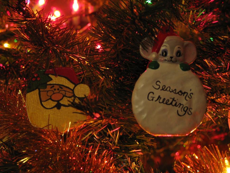 Free Image of Santa Claus Seasons Greetings 