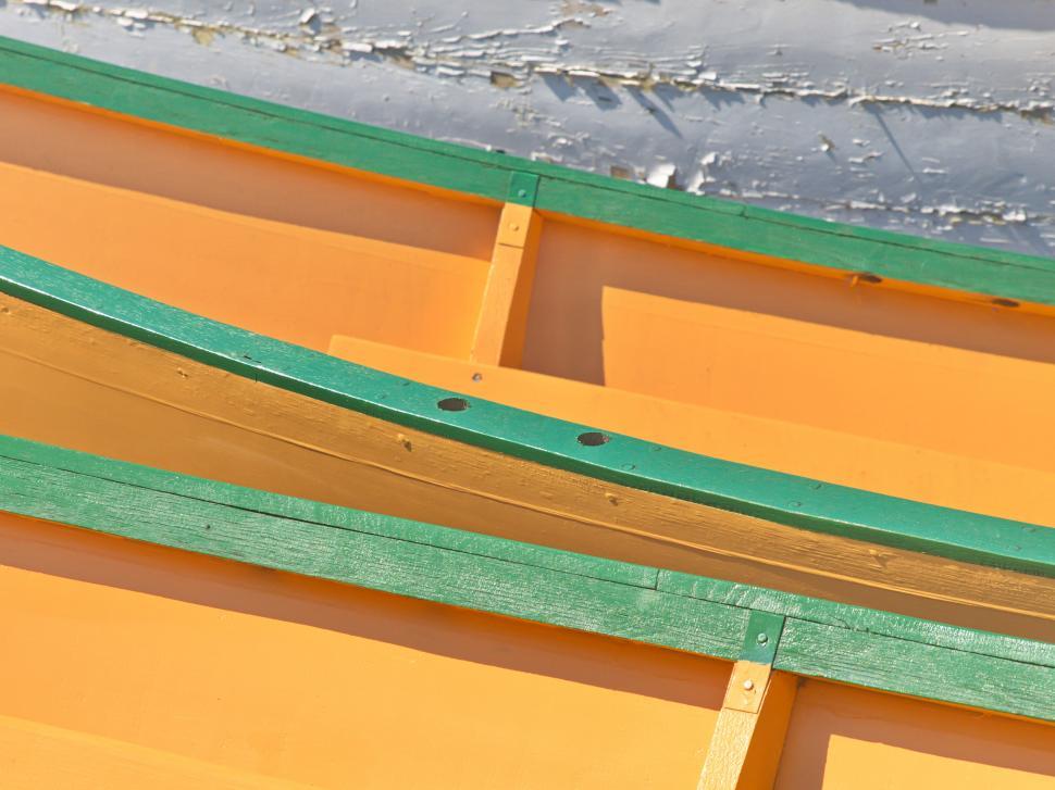 Free Image of Colorful wooden bench slats in sunlight 
