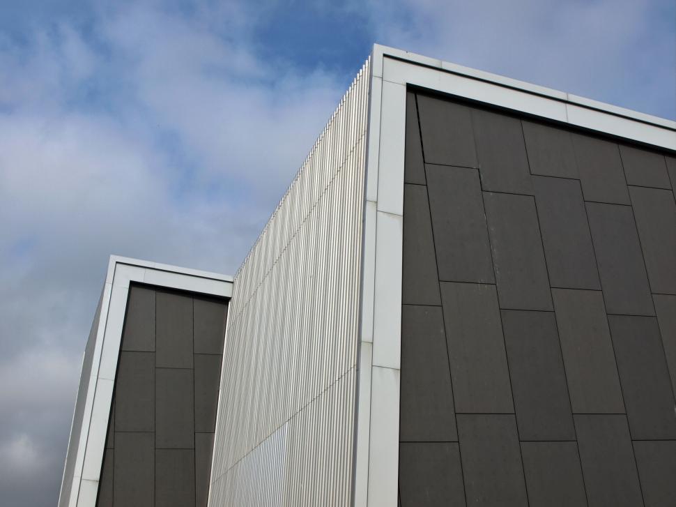Free Image of Modern architectural design of a building 