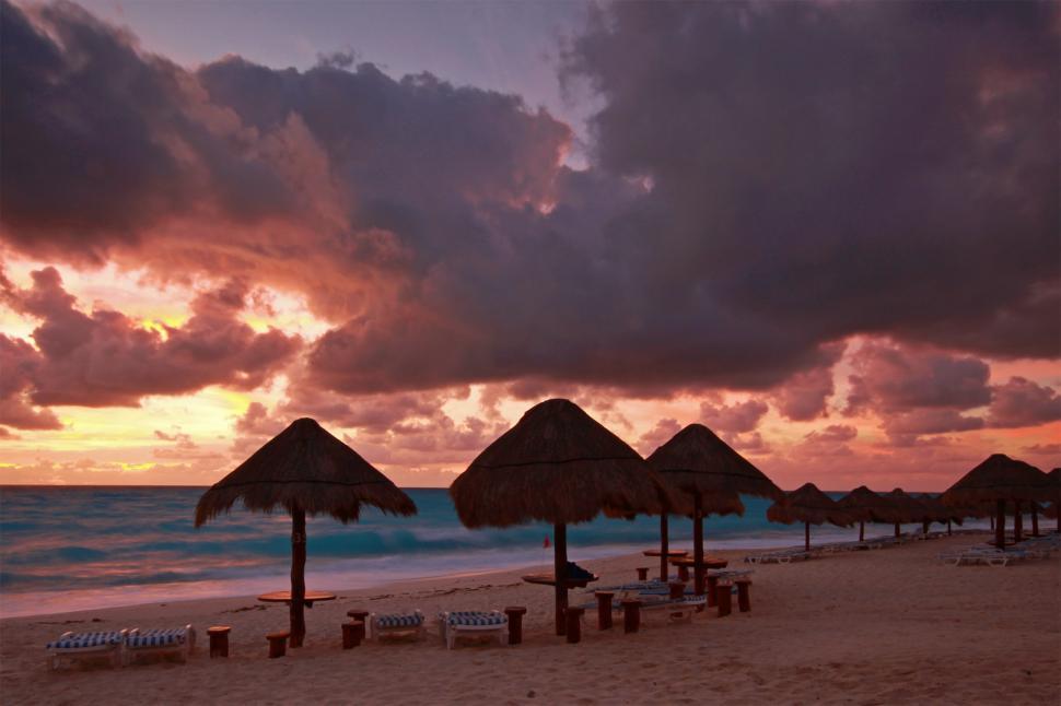 Free Image of Tropical Sunrise 