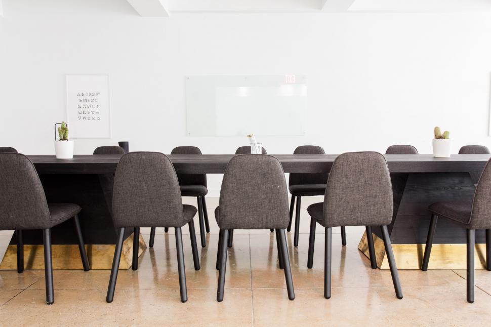 Free Image of Modern office meeting room interior 