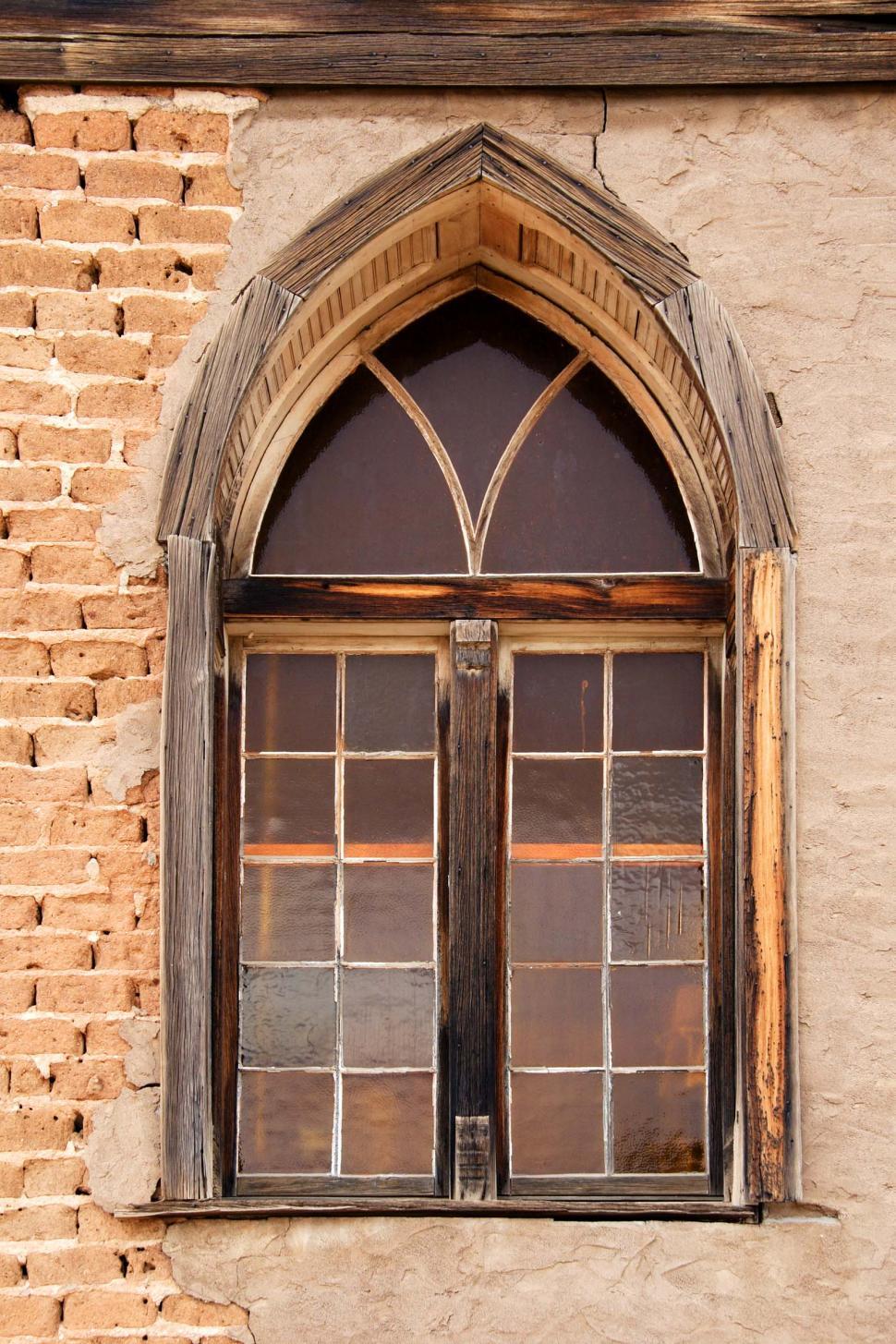 Free Image of Old church window 