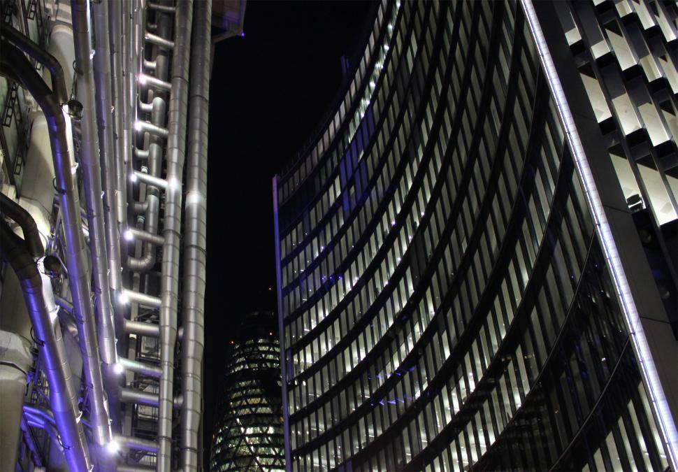 Free Image of London City by night 