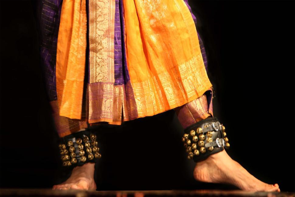 Free Image of Bharathnatyam dancer 