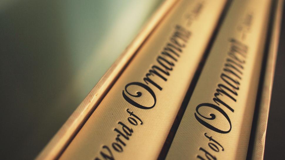 Free Image of Focused shot of book pages 