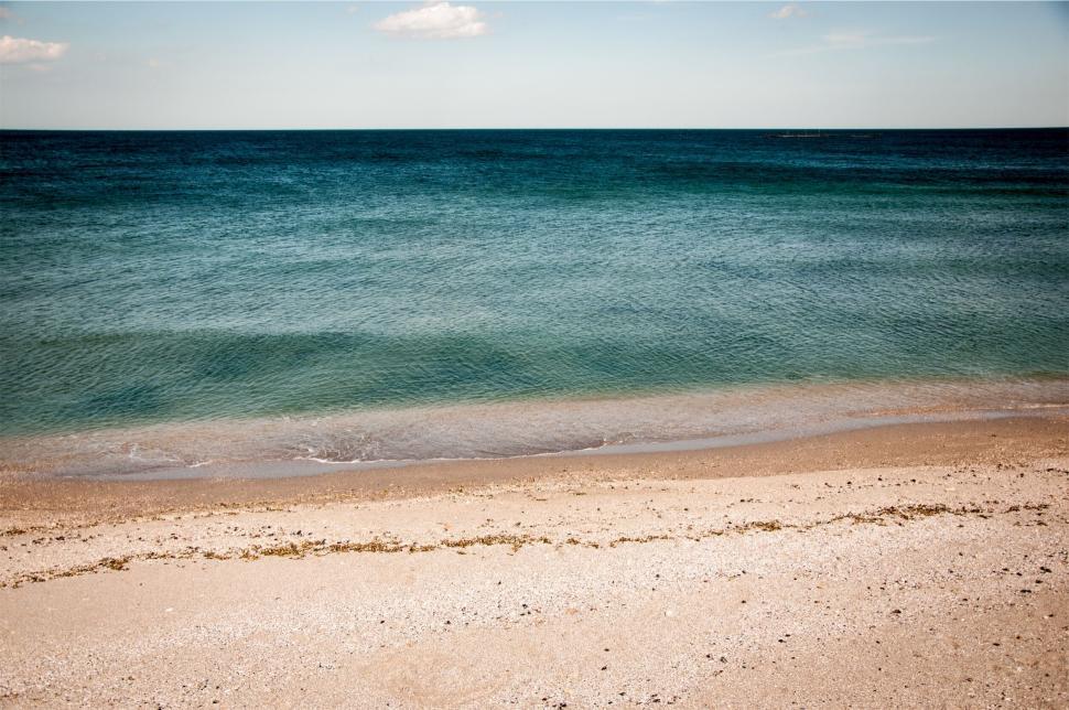 Free Image of Pristine beach and crystal clear waters 