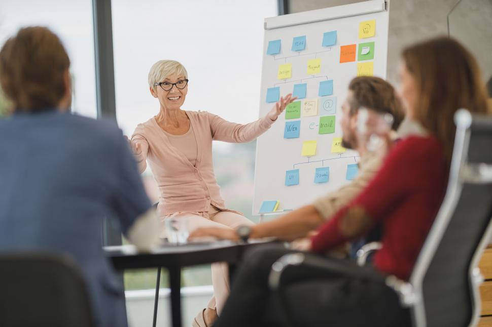 Free Image of Energetic corporate training session 