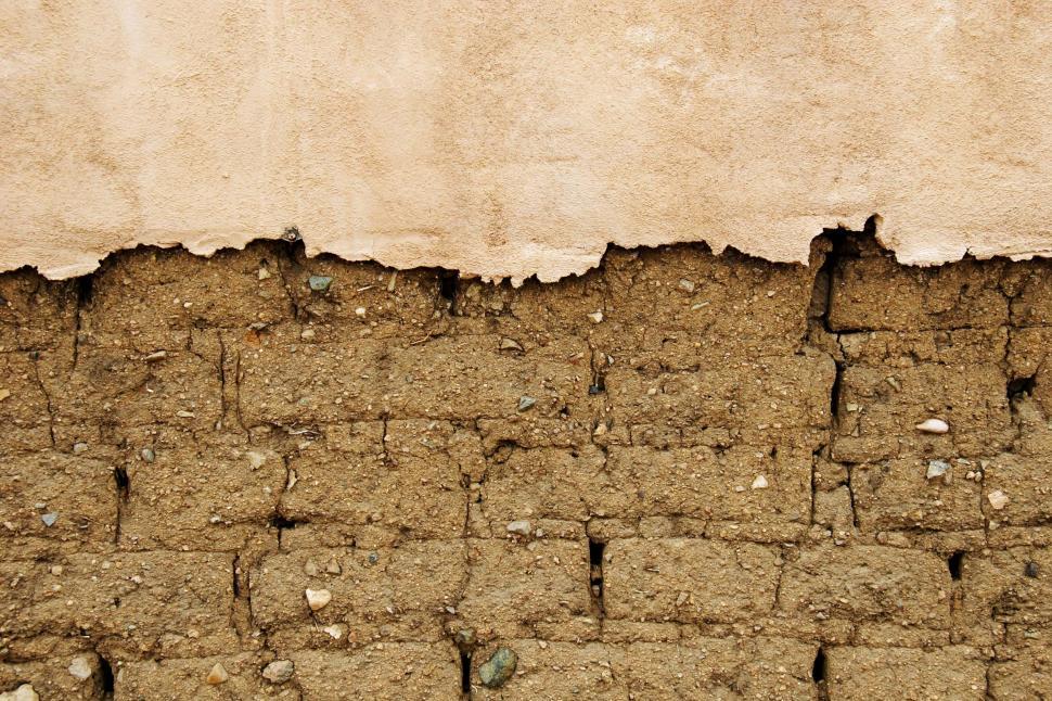 Free Image of Dilapidated brick wall 
