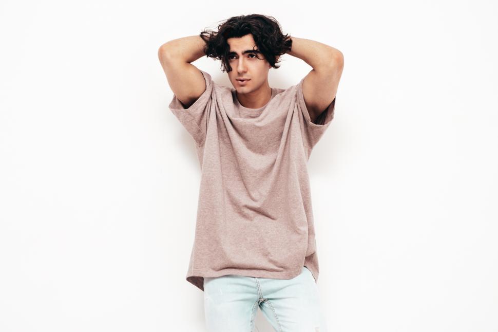 Free Image of A man posing for a picture 
