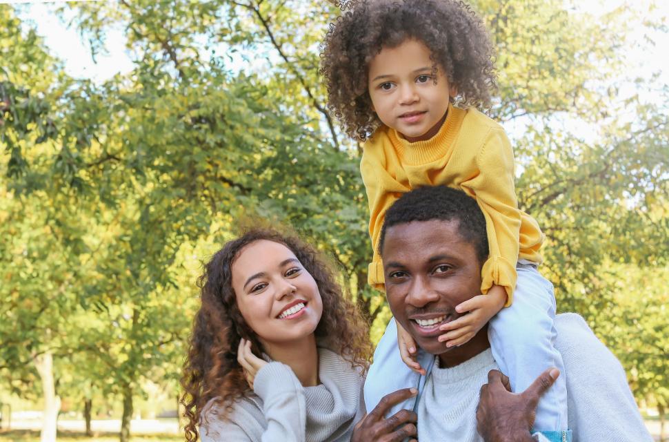 Free Image of Family fun in the park setting 