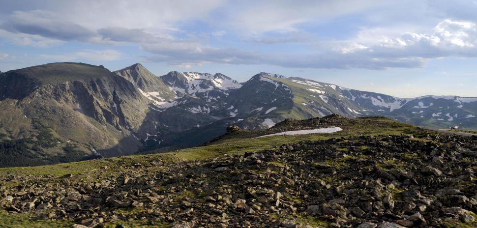 Free Image of View of Mountains  