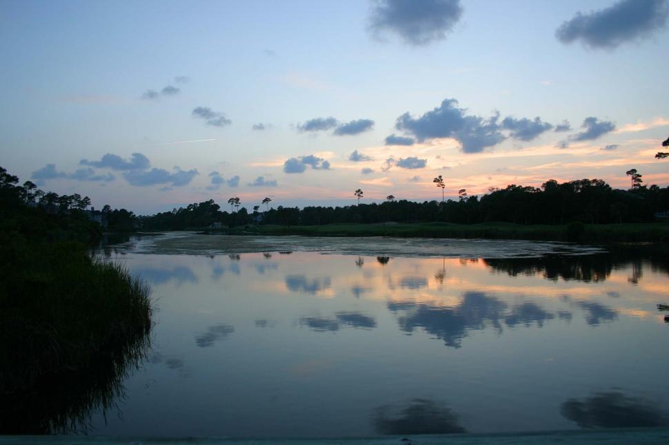 Free Image of Kiawah island sunset 