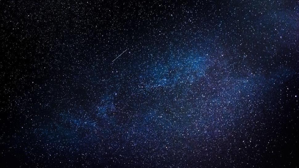 Free Image of Starry night sky with galactic details 