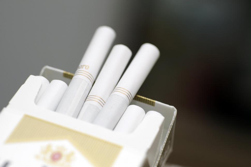 Free Image of Close-up of cigarettes 