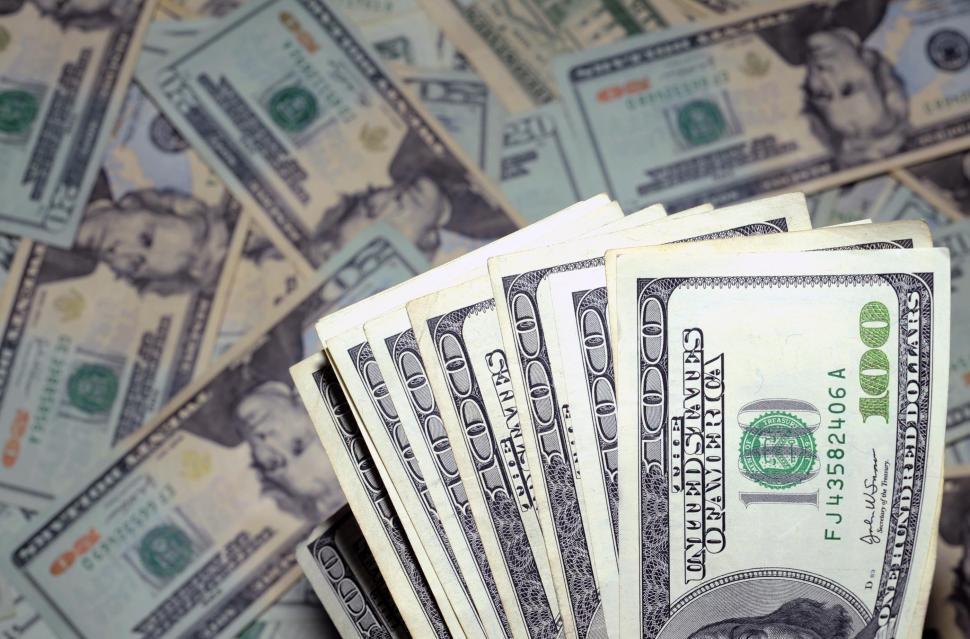 Free Image of US 100 dollar bills 