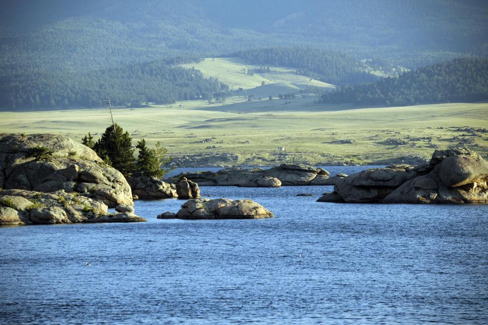 Free Image of Blue Lake   