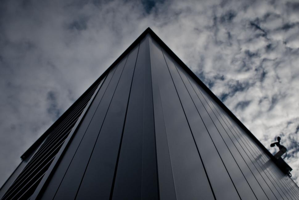 Free Image of Modern architecture sharp triangular lines 