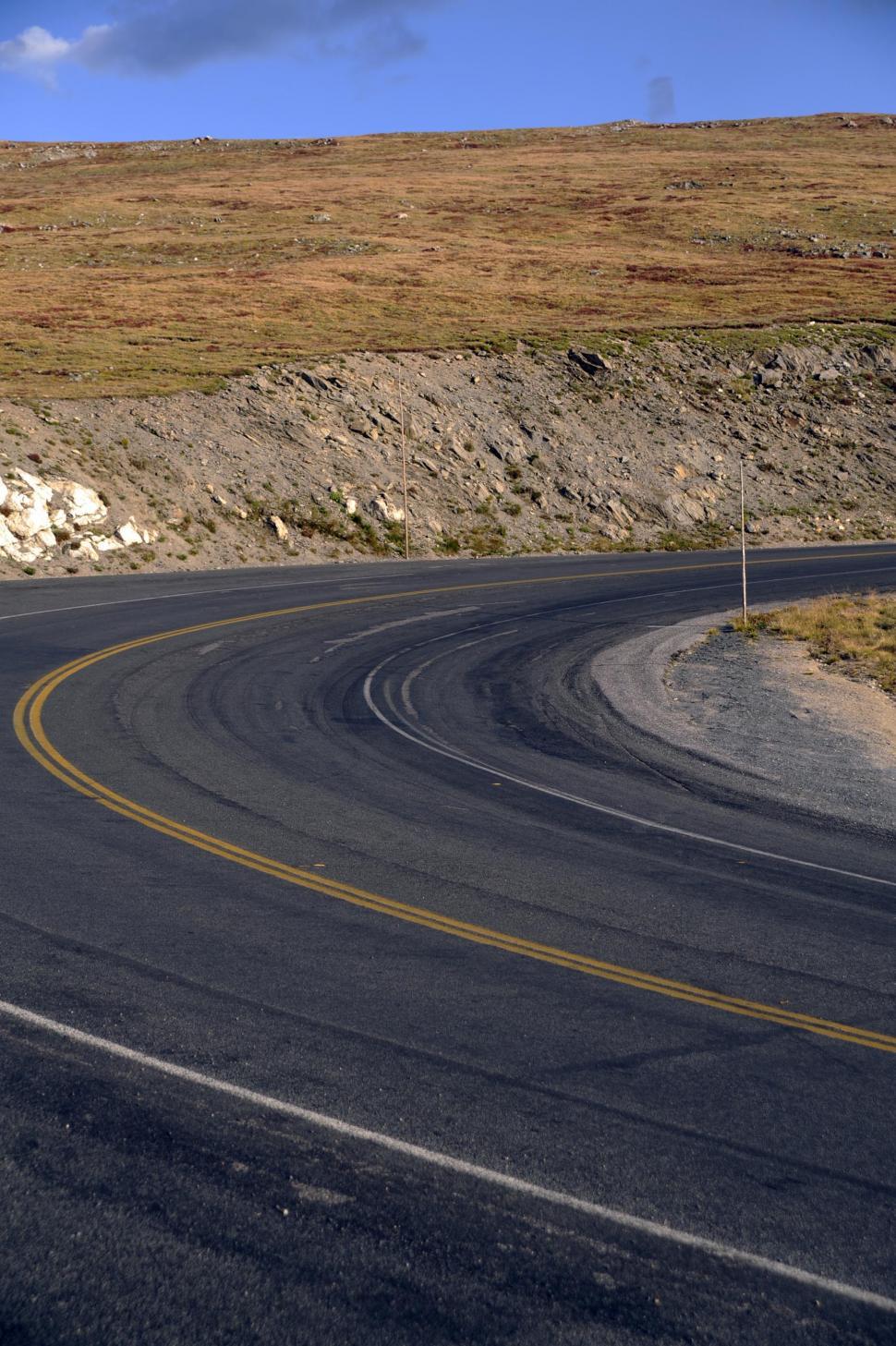 Free Image of View of Road curve 