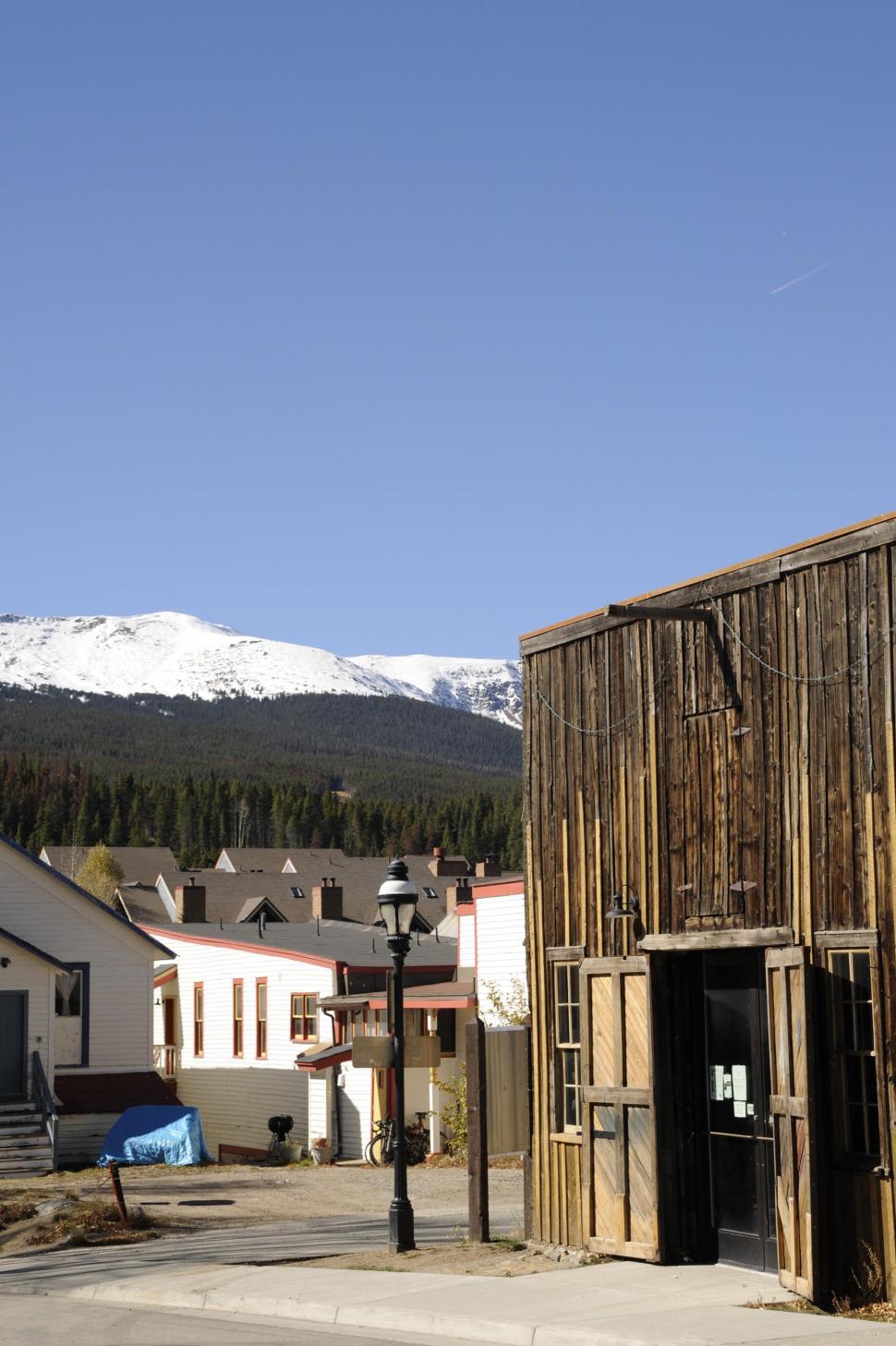 Free Image of View of small town  