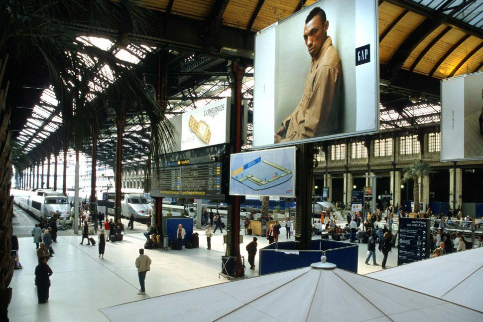 Free Image of French Train Station 
