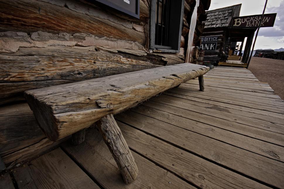 Free Image of Wooden bench 