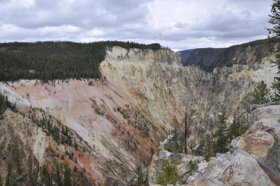 Free Image of View of Ravine walls 
