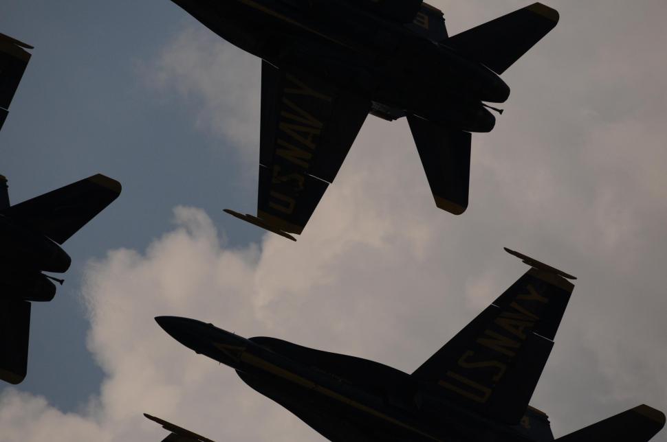 Free Image of U.S. Navy jets 