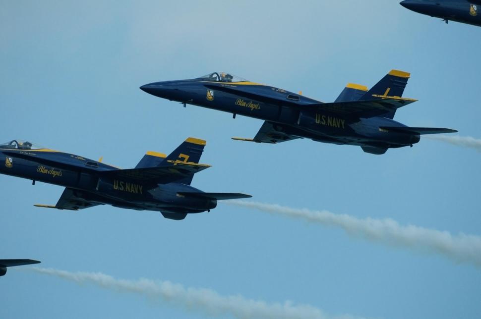 Free Image of U.S. Navy jets 