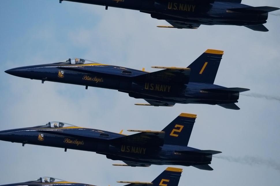 Free Image of U.S. Navy jets 