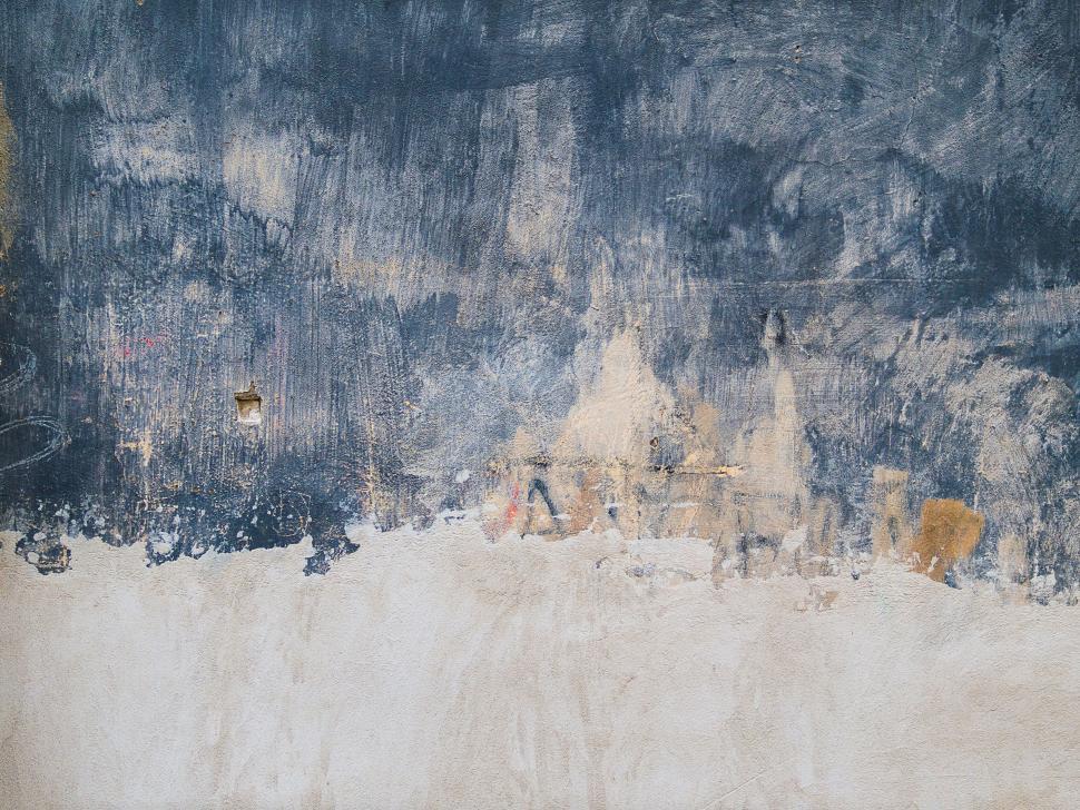 Free Image of Textured abstract wall with paint strokes 