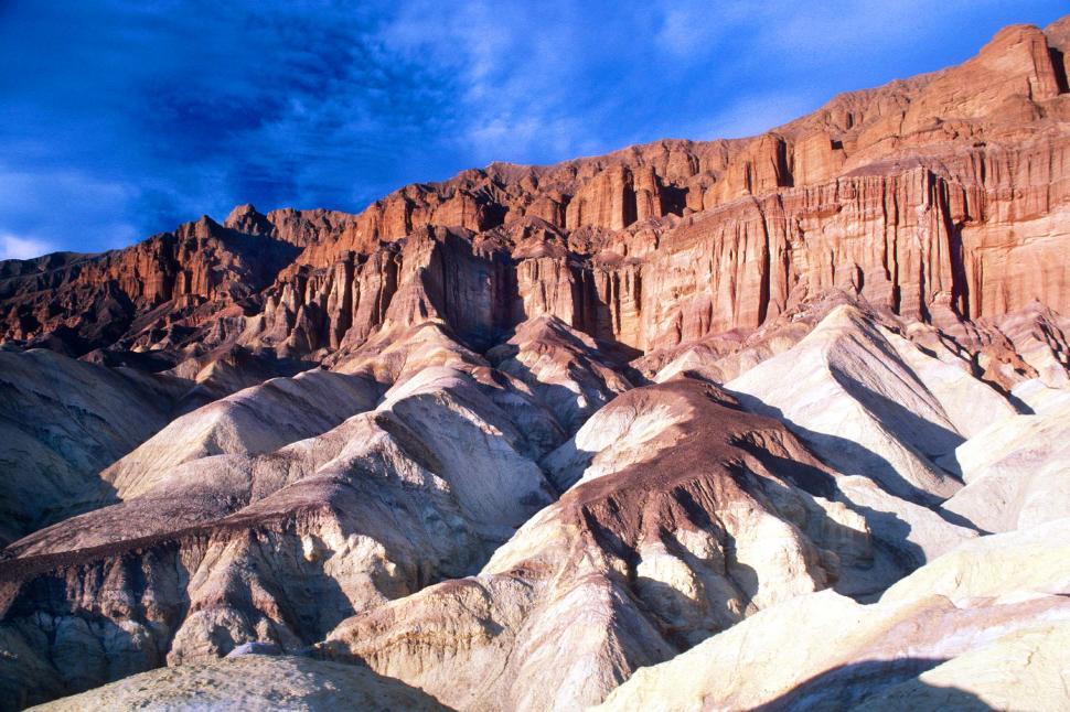 Free Image of Majestic Mountain Range Under Clear Blue Sky 