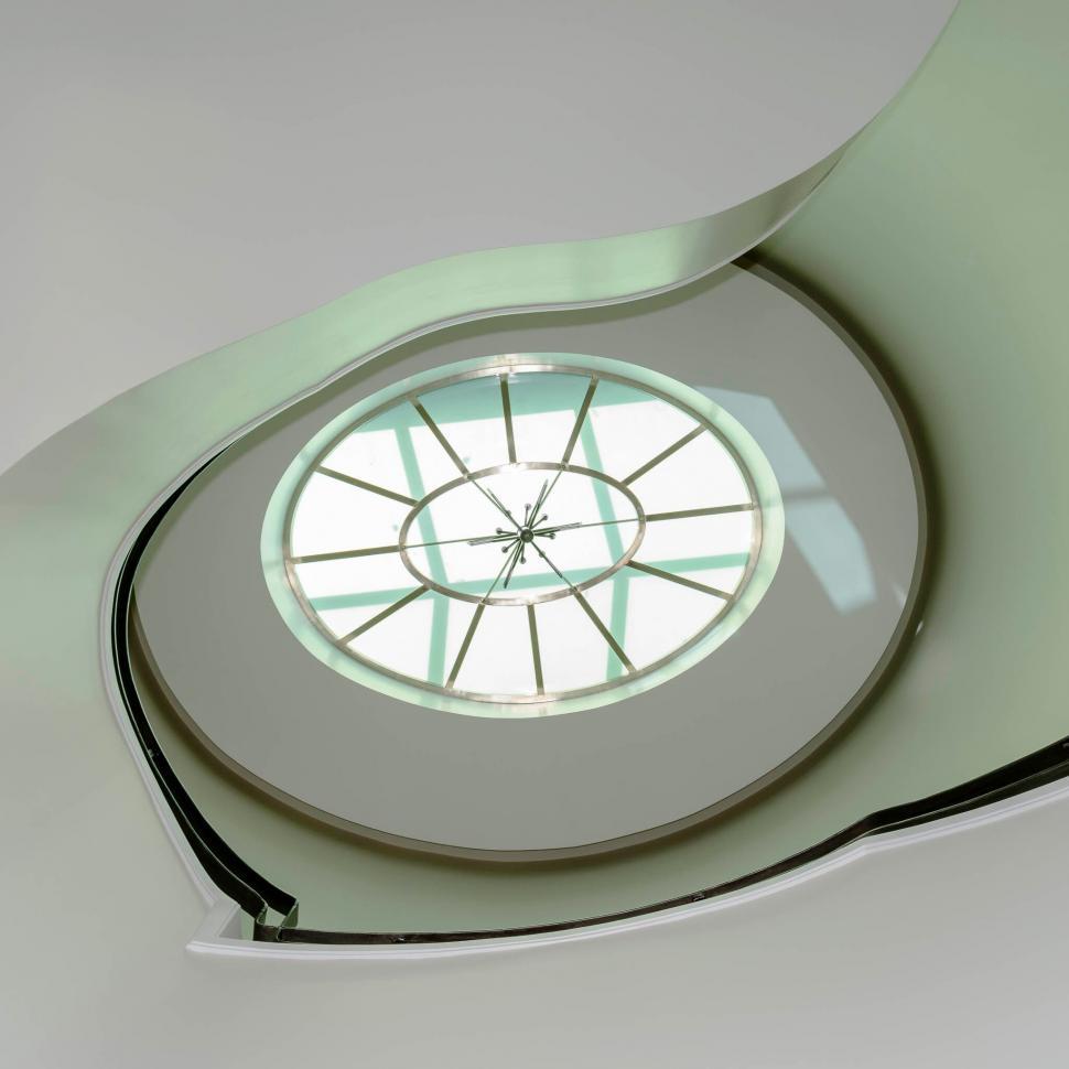 Free Image of Spiral staircase with glass dome 