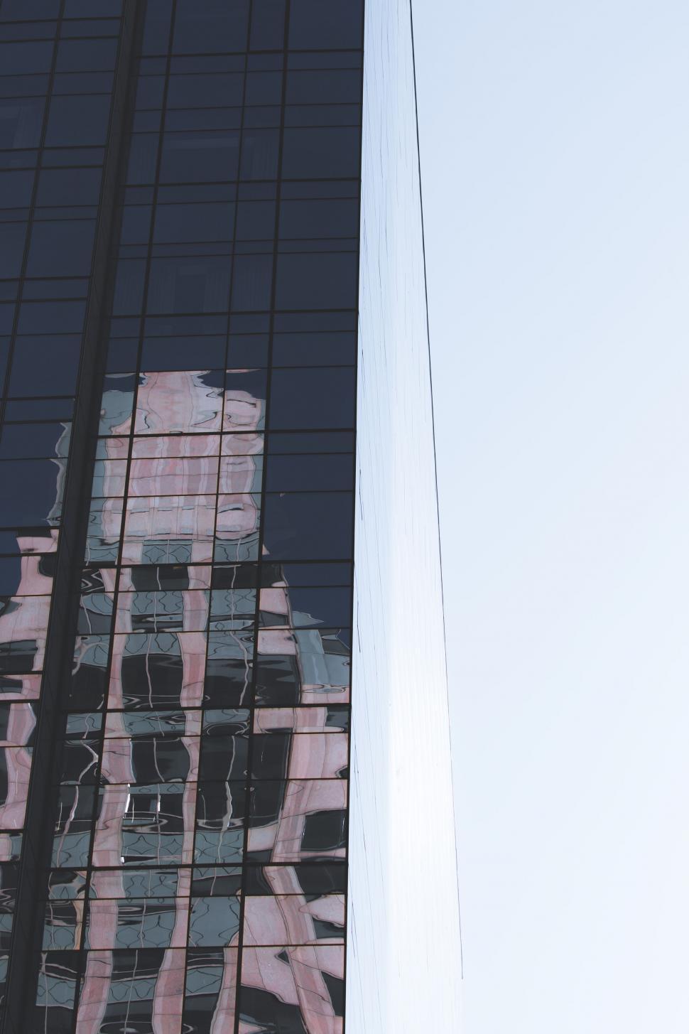 Free Image of Edge of modern building against sky 