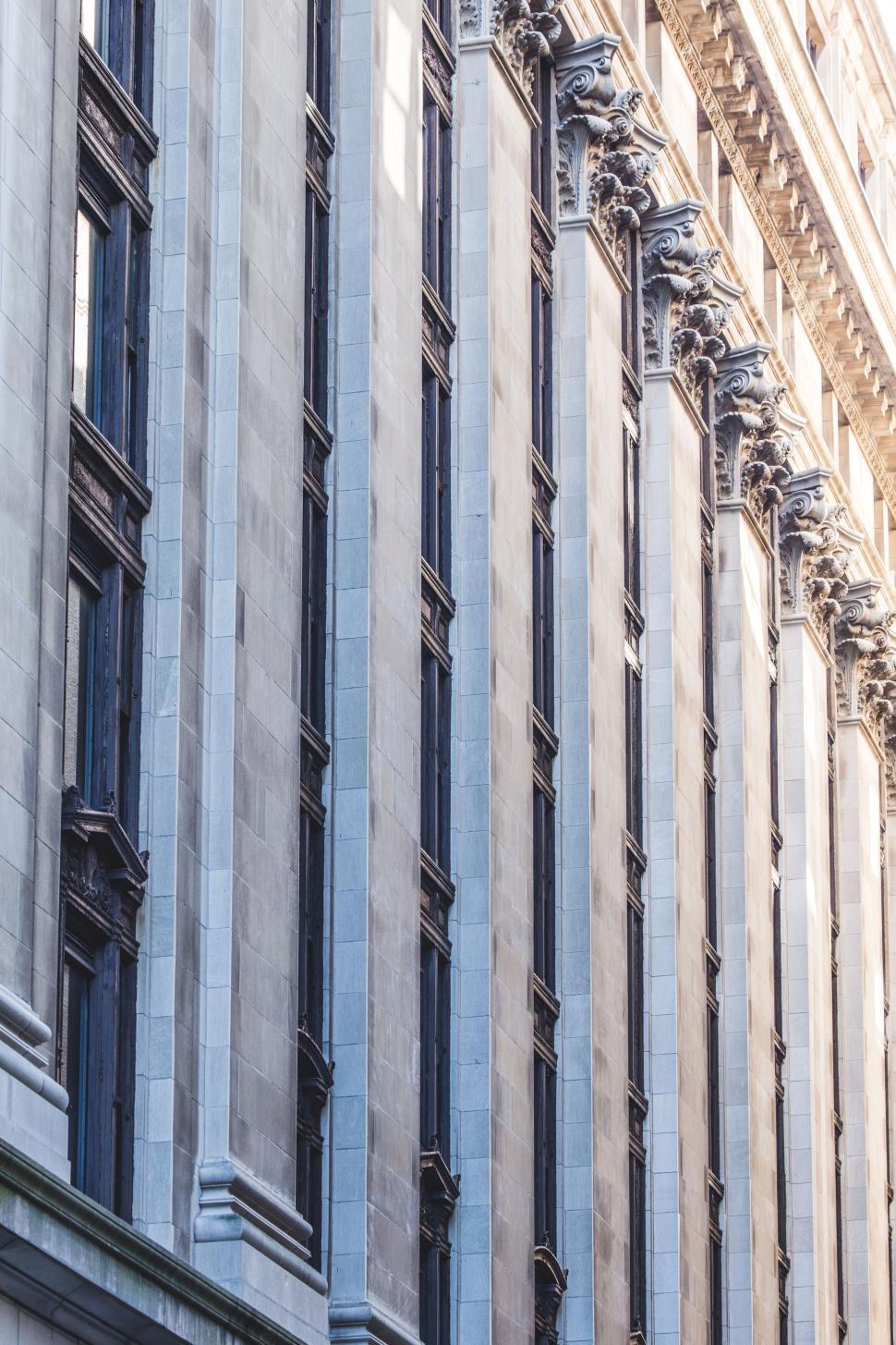 Free Image of Classical architecture with ornate details 