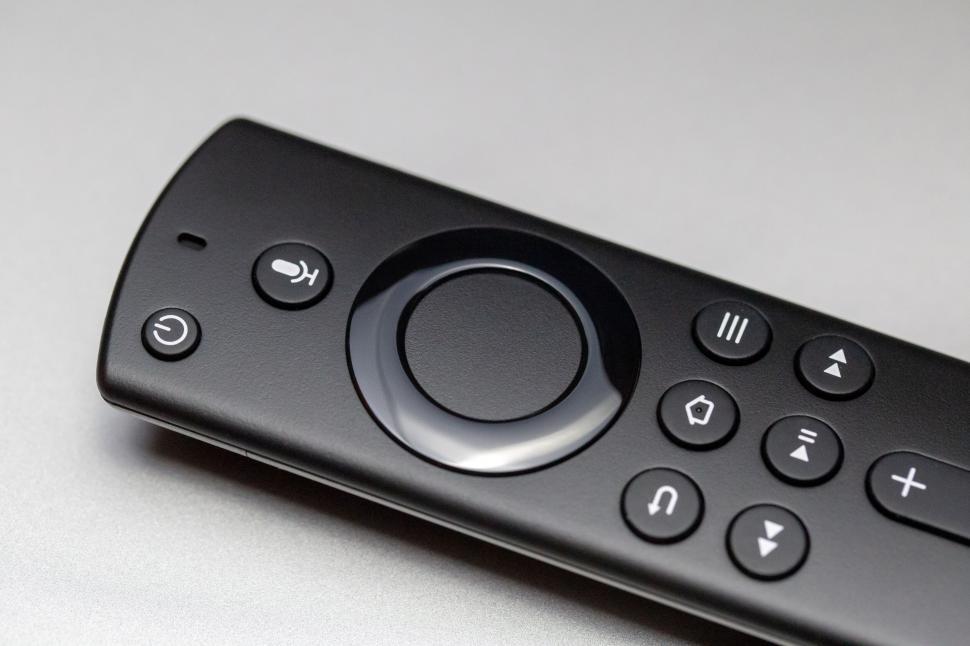 Free Image of Remote control with navigation circle 