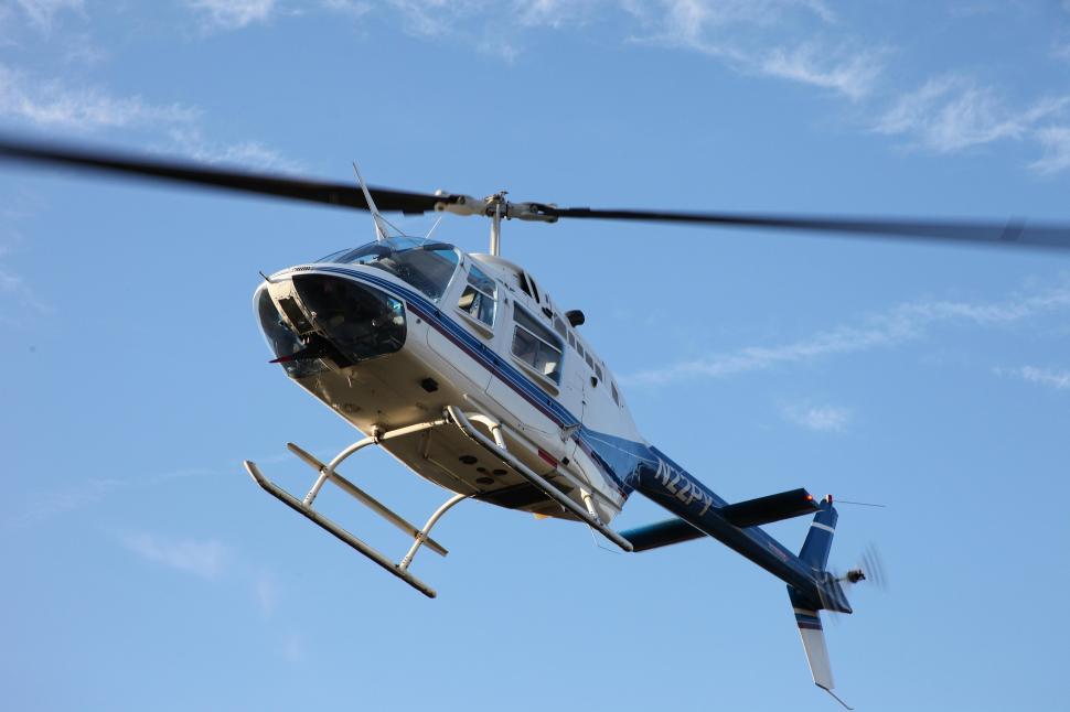 Free Image of Helicopter bottom view 