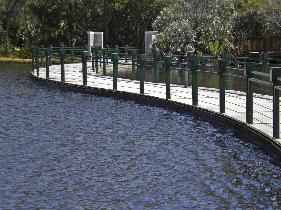 Free Image of Floating Bridge 