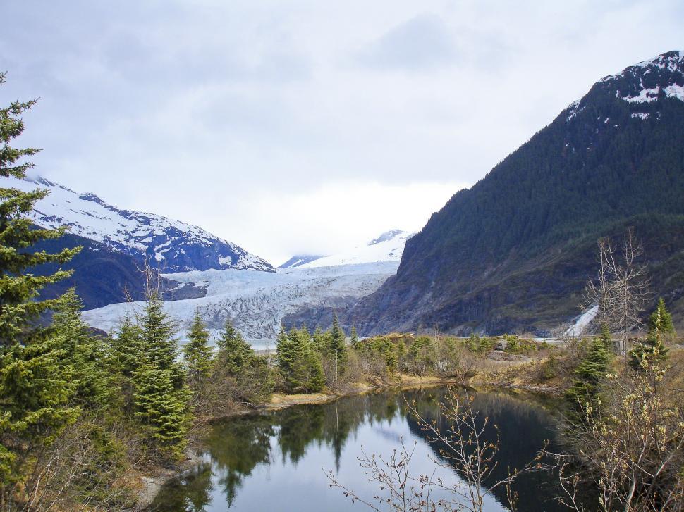 Free Image of Mendenhall Glacier 