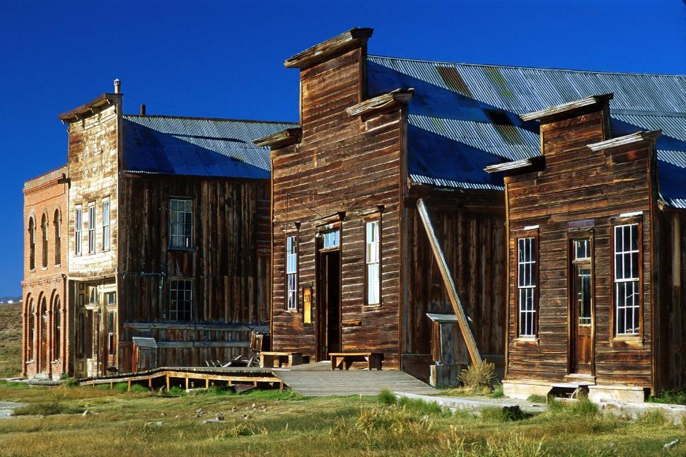 Free Image of Ghost Town buildings 